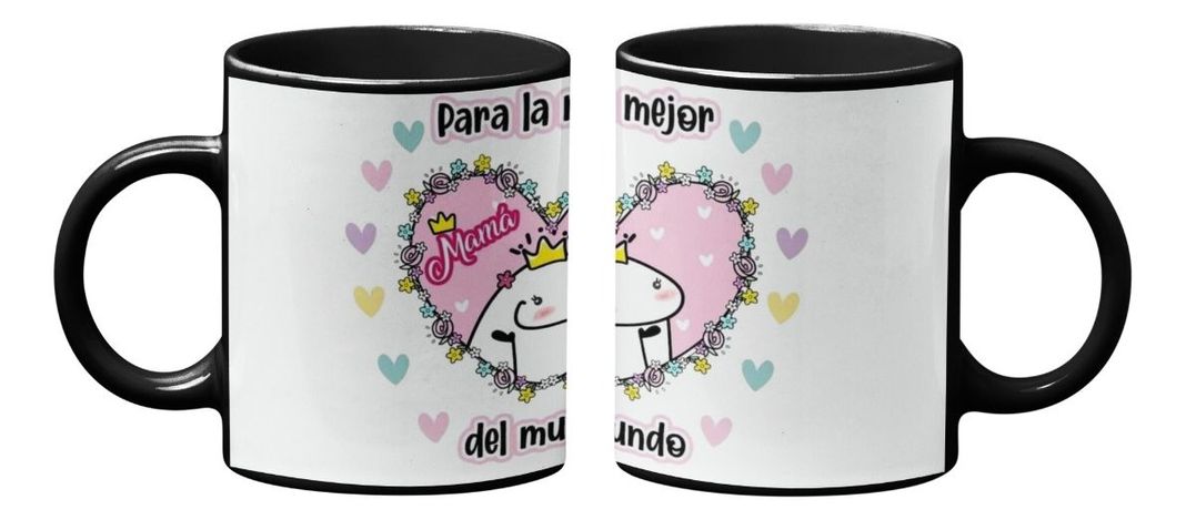 Tazón Taza Magica Personalizada Flork Dia De La Mamá  Tipo1-2