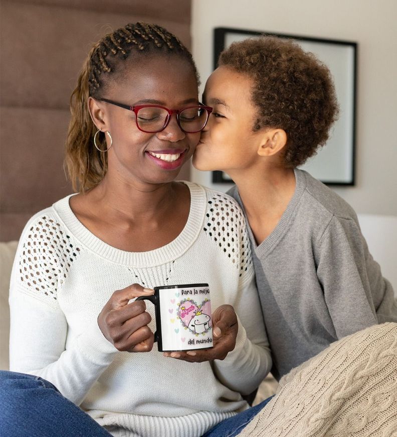 Tazón Taza Magica Personalizada Flork Dia De La Mamá  Tipo1-3