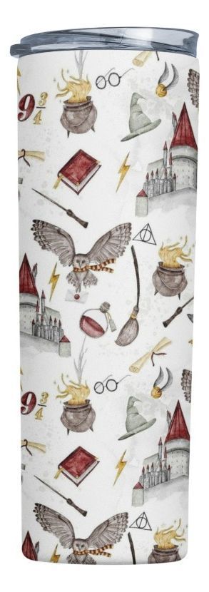 Termo Botella Térmica Harry Potter Hogwarts Lechuza Hedwig-0