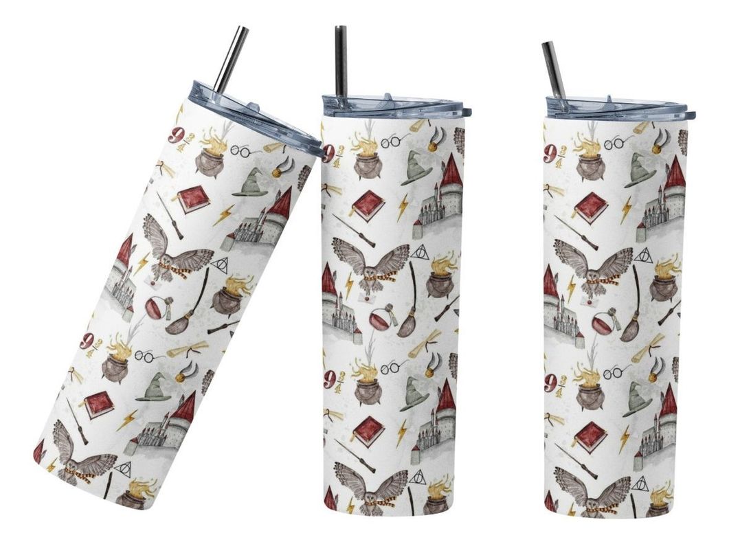 Termo Botella Térmica Harry Potter Hogwarts Lechuza Hedwig-1