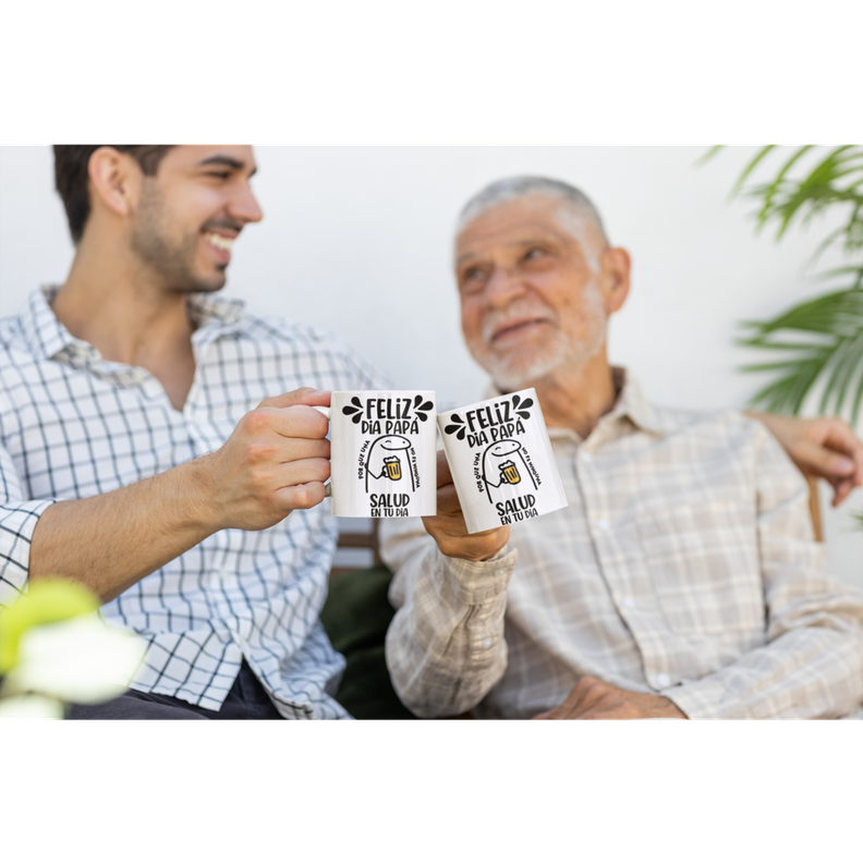 Taza Tazon Feliz Dia Papá Salud En tu Dia Flork-2