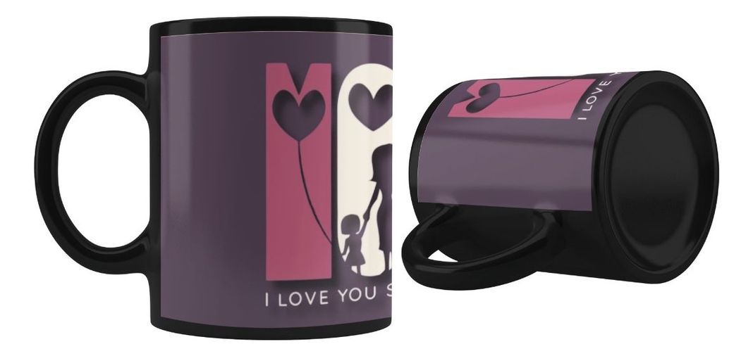 Taza Magica Feliz Dia De Mamá Te Amo Mucho-1