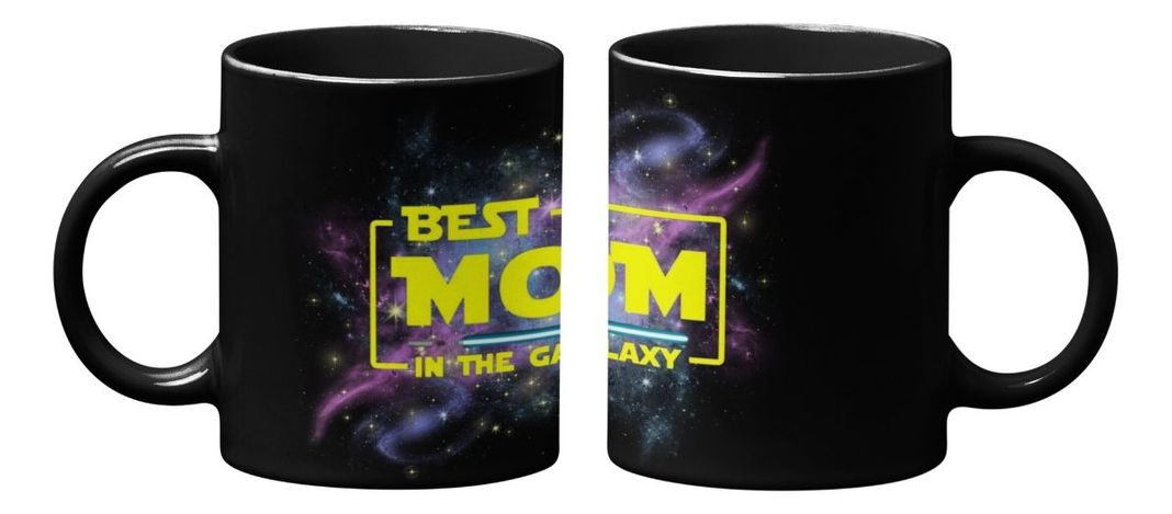 Taza Magica Feliz Dia De Mamá, Best Mom In The Galaxy-2