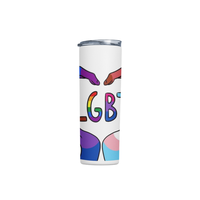 Termo Botella Térmica Orgullo Lgtb Arcoiris Bandera Lgbtiq-0