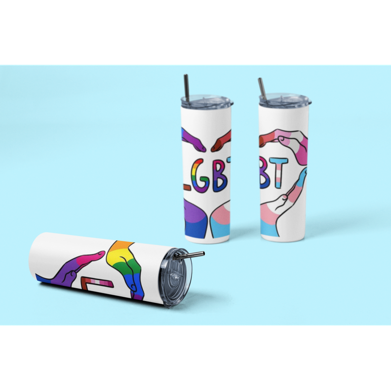 Termo Botella Térmica Orgullo Lgtb Arcoiris Bandera Lgbtiq-2