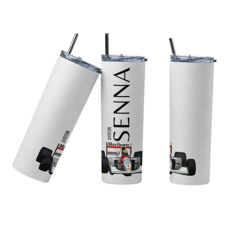 Termo Botella Termica F1 Senna Monoplaza Mug-0