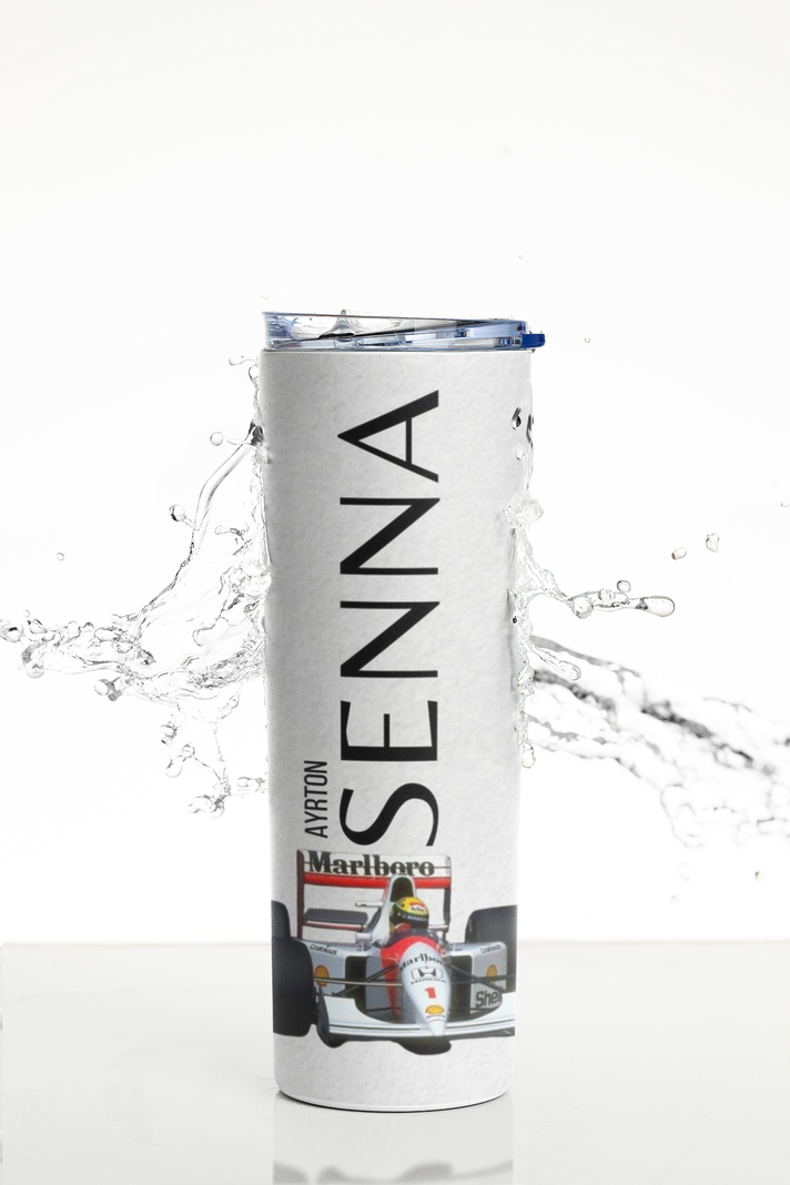 Termo Botella Termica F1 Senna Monoplaza Mug-4