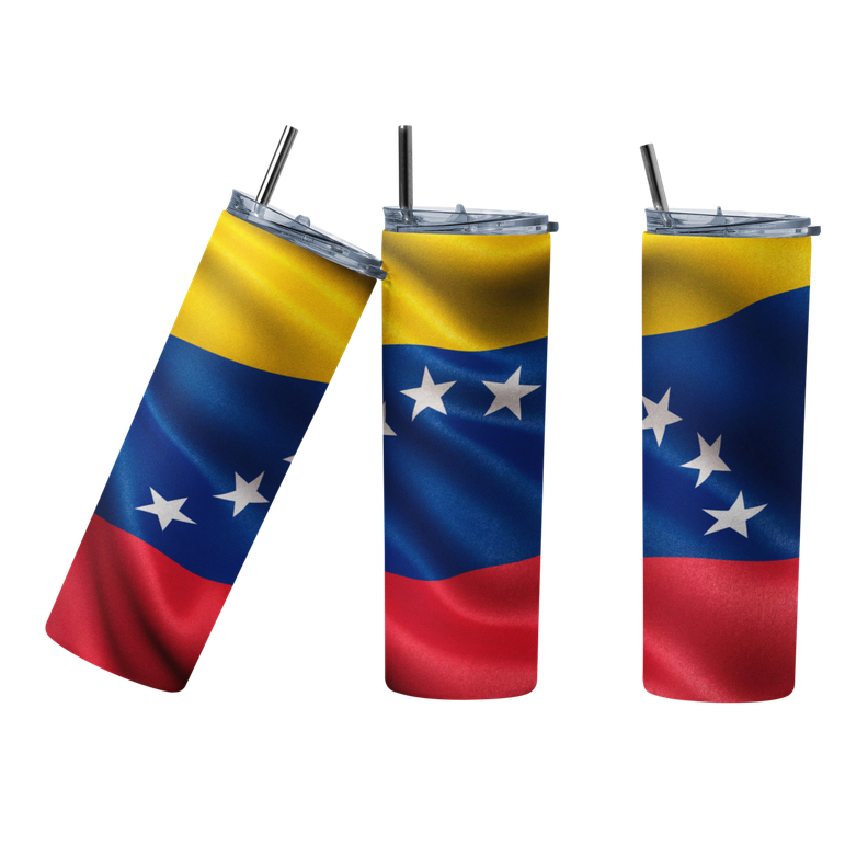 Termo Botella Térmica Bandera Venezuela Mug Tumble-0
