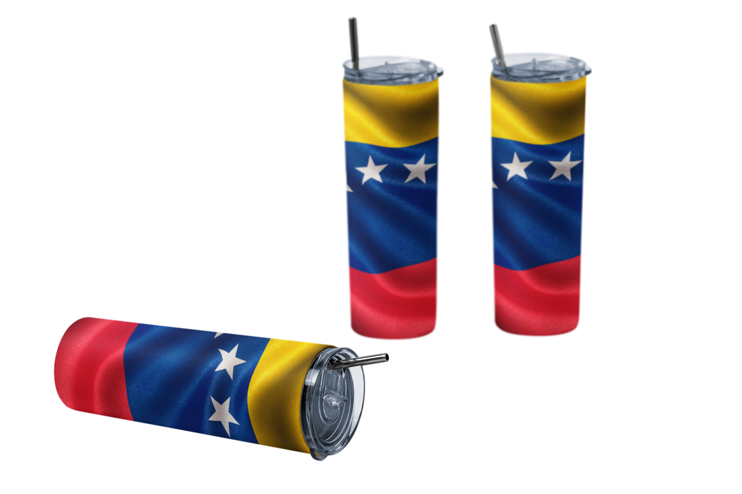Termo Botella Térmica Bandera Venezuela Mug Tumble-1
