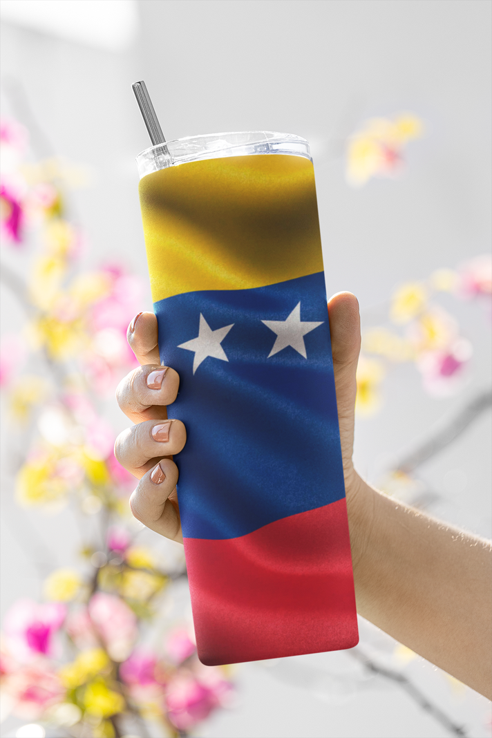 Termo Botella Térmica Bandera Venezuela Mug Tumble-3