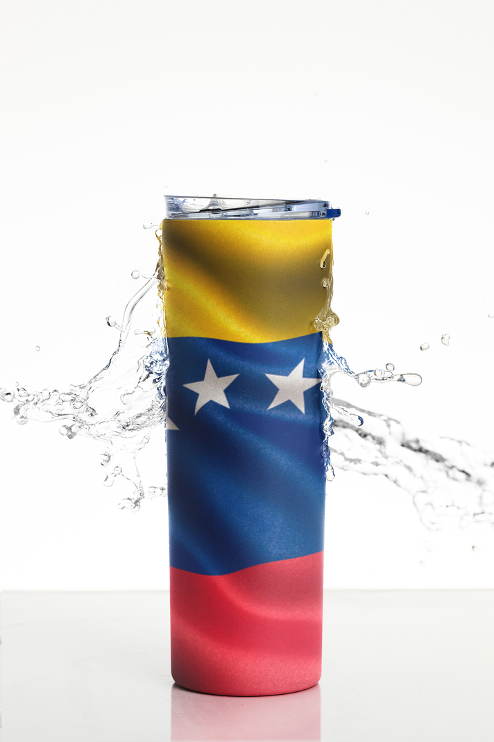 Termo Botella Térmica Bandera Venezuela Mug Tumble-4
