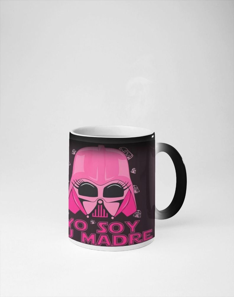 Taza Magica Feliz Dia De Mamá, Yo Soy Tu Madre Star Wars-0