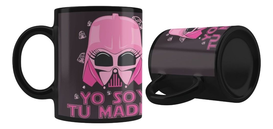Taza Magica Feliz Dia De Mamá, Yo Soy Tu Madre Star Wars-1