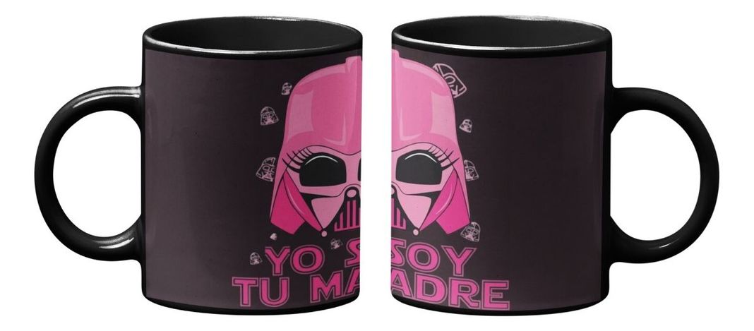 Taza Magica Feliz Dia De Mamá, Yo Soy Tu Madre Star Wars-2