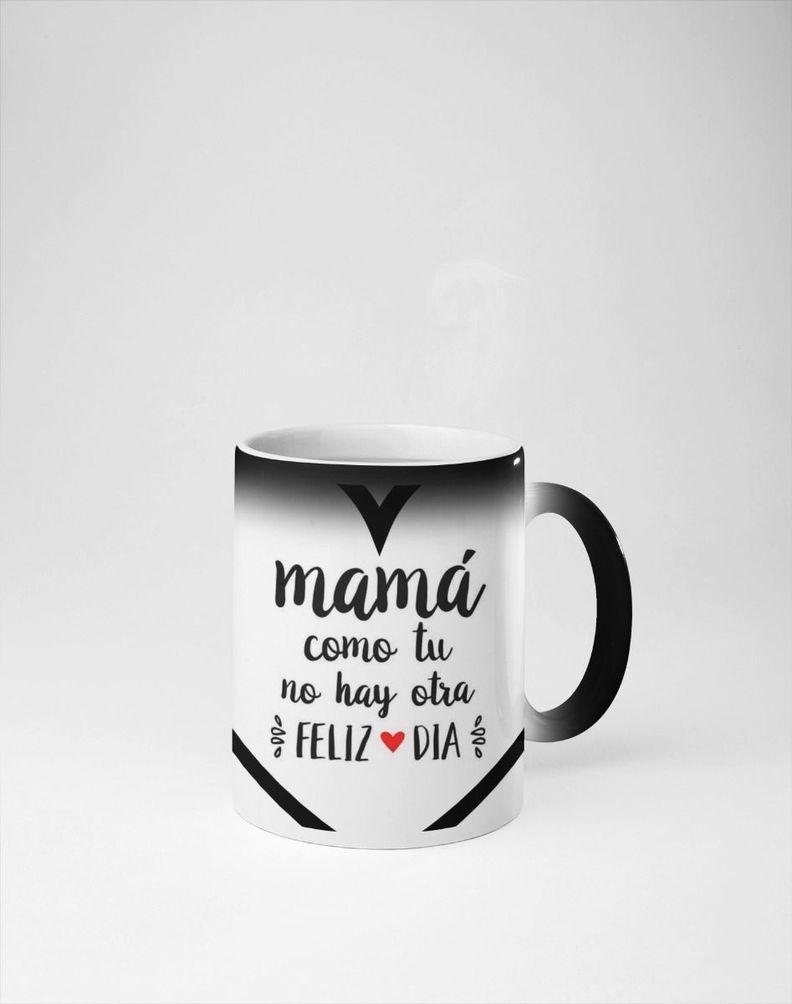 Taza Magica Feliz Dia De Mamá, Como Tu No Hay Otra-0