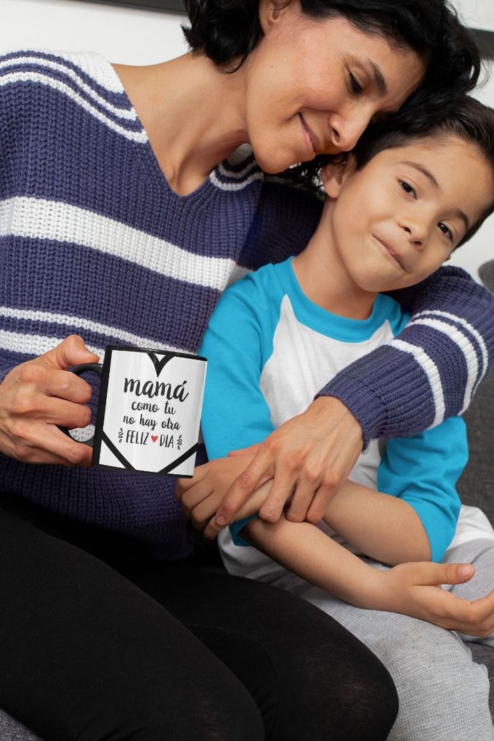 Taza Magica Feliz Dia De Mamá, Como Tu No Hay Otra-4