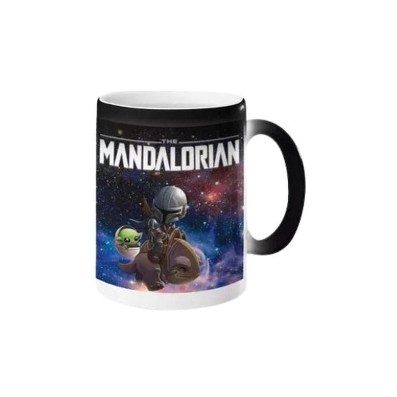 Taza Mágica The Mandalorian, Baby Yoda, Star Wars-0
