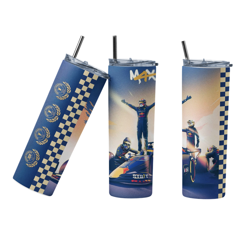 Termo Botella Termica F1 Max Verstappen Champions 2024-0
