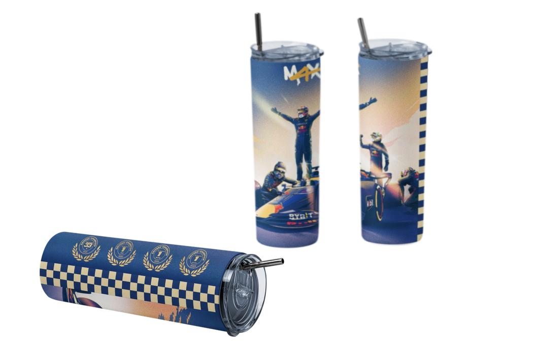 Termo Botella Termica F1 Max Verstappen Champions 2024-1