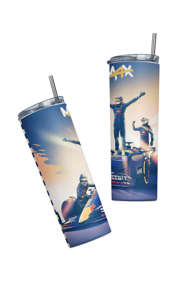 Termo Botella Termica F1 Max Verstappen Champions 2024-2
