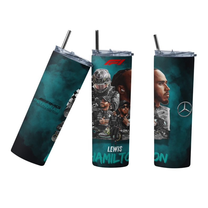 Termo Botella Termica Mercedes Lewis Hamilton-0