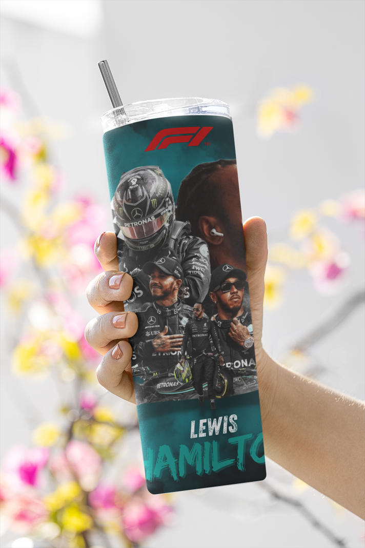 Termo Botella Termica Mercedes Lewis Hamilton-3