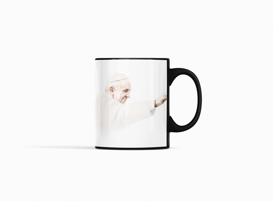 Taza mágica Papa Francisco Santo Padre-0
