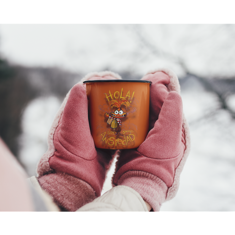 Taza Enlozada Lechera Ansiedad 2 Emociones Ansiedad-2