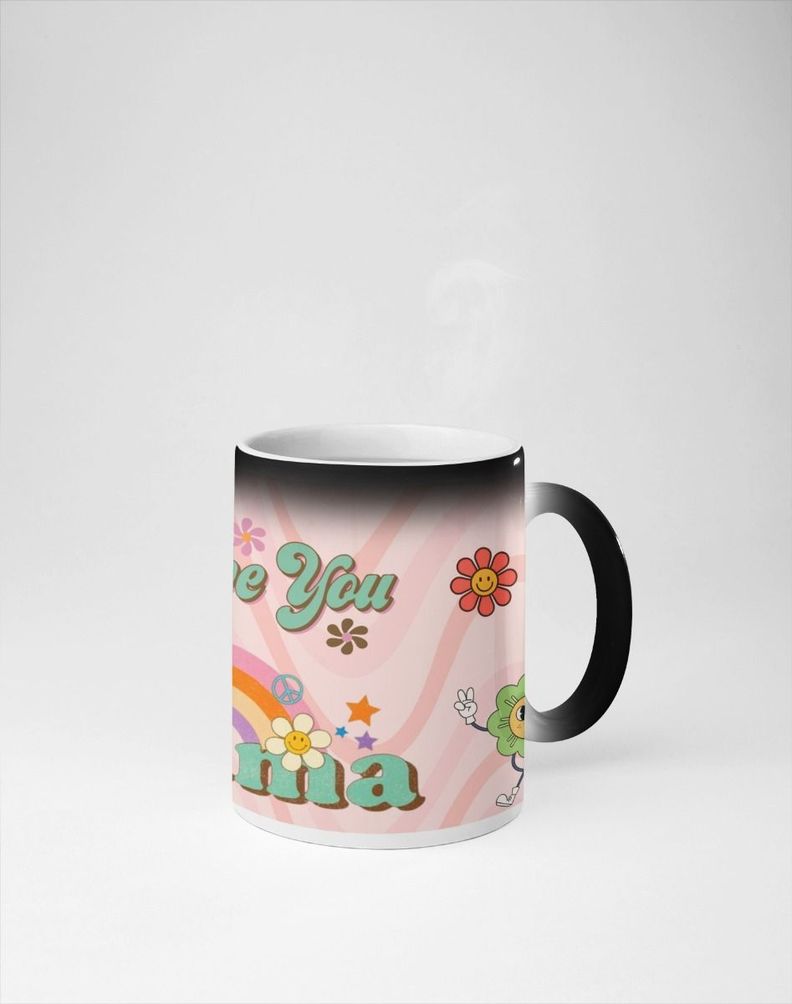 Taza Magica Feliz Dia De Mamá Te Amo-0
