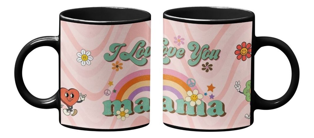 Taza Magica Feliz Dia De Mamá Te Amo-2