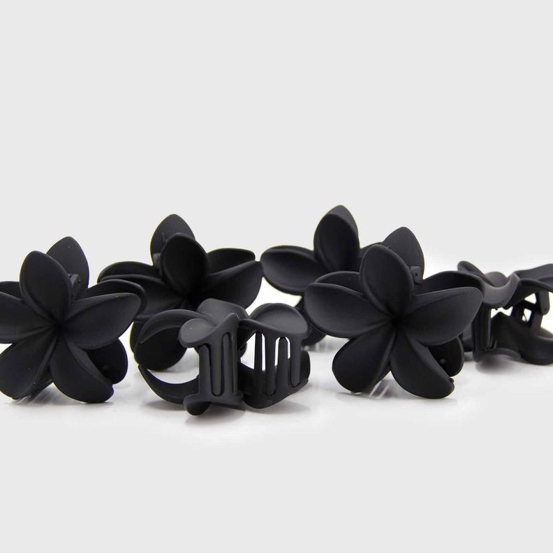 Traba Flor Hawaii Grande Para Cabello Accesorio Mate-3