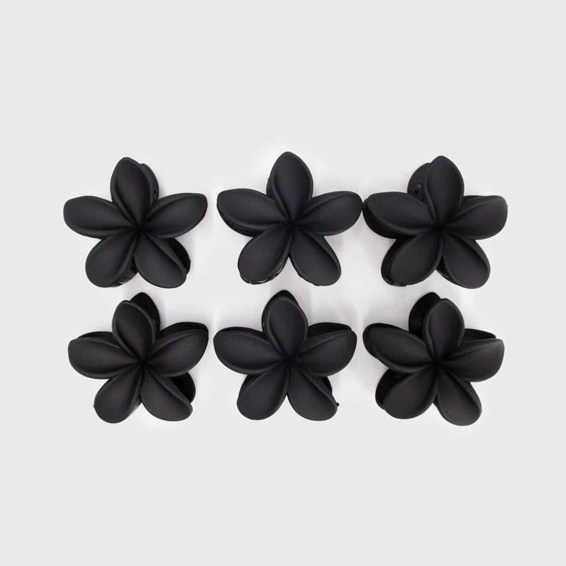 Traba Flor Hawaii Grande Para Cabello Accesorio Mate-4