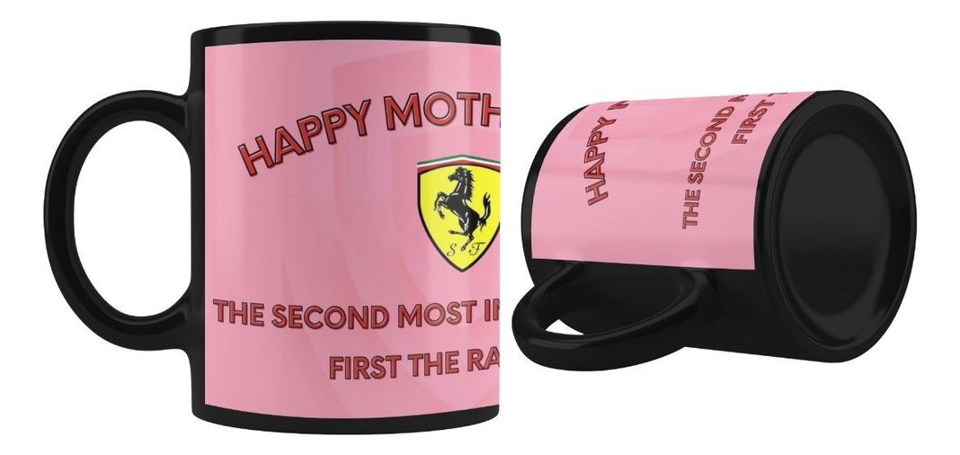 Taza Magica Feliz Dia De Mamá Fans De Formula 1  Ferrari-1