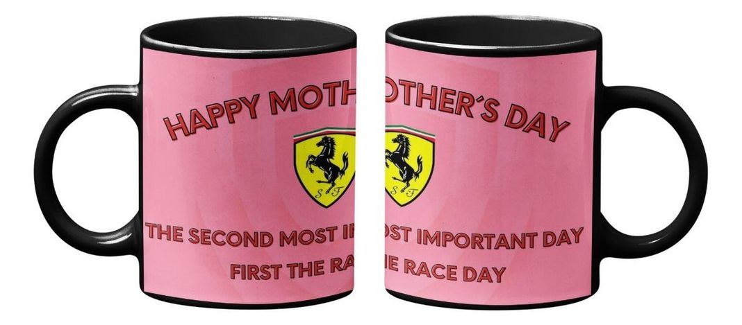 Taza Magica Feliz Dia De Mamá Fans De Formula 1  Ferrari-2