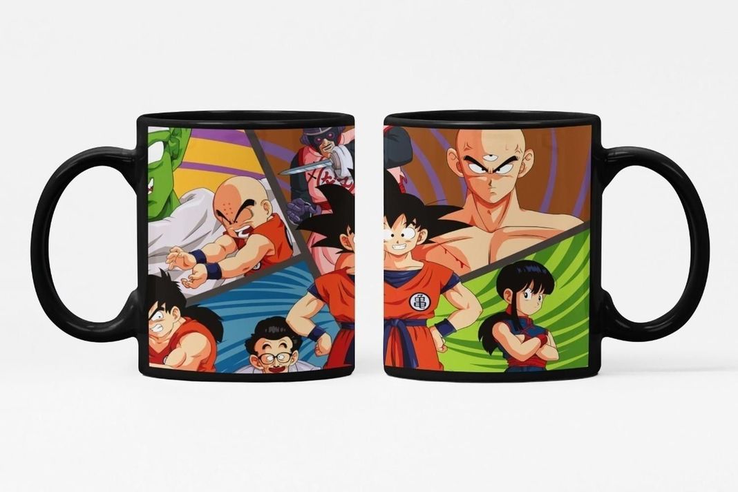 Taza Mágica De Goku Y Sus Amigos-1