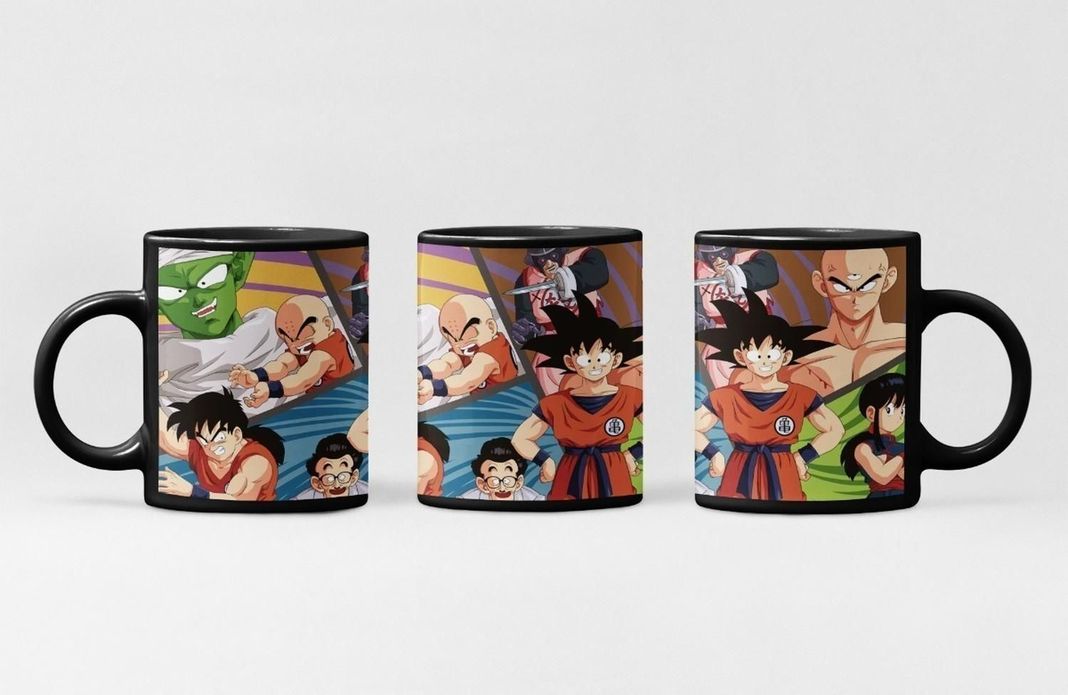 Taza Mágica De Goku Y Sus Amigos-2