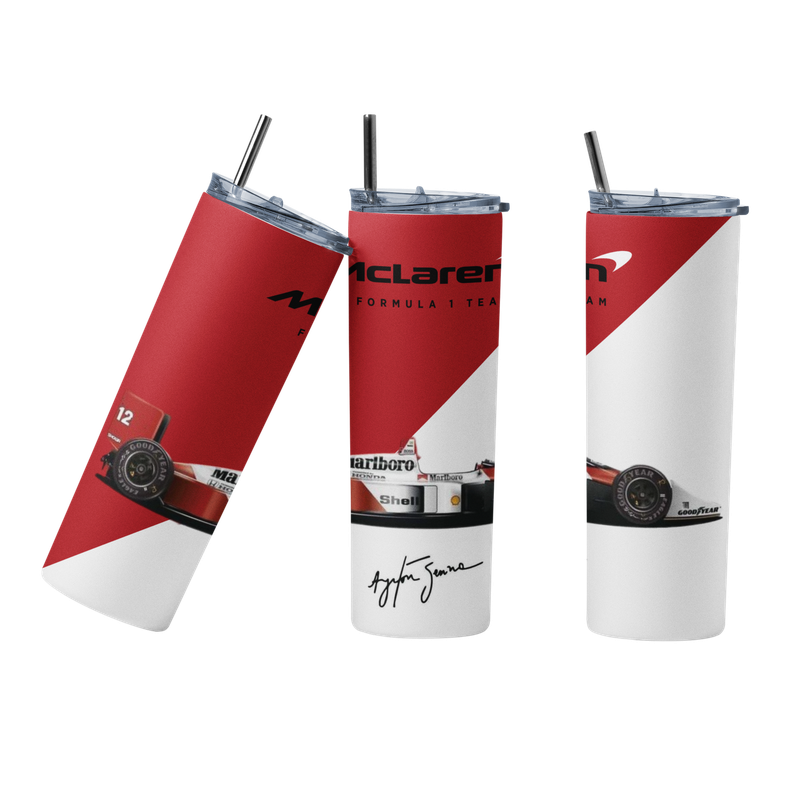 Termo Botella Termica F1 Senna Mclaren Mug-0