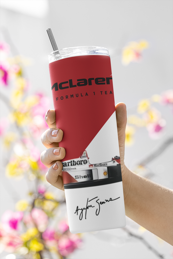 Termo Botella Termica F1 Senna Mclaren Mug-3