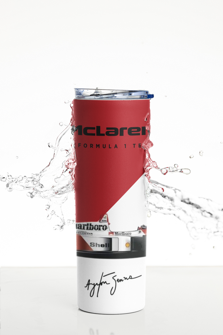 Termo Botella Termica F1 Senna Mclaren Mug-4