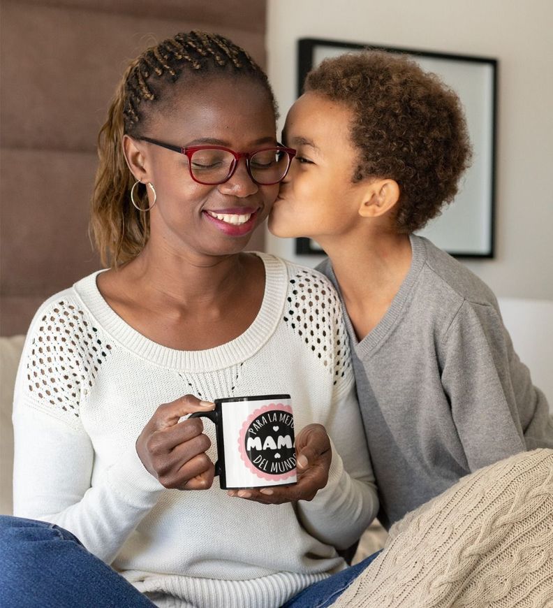 Taza Magica Feliz Dia De Mamá Para La Mejor Mamá Del Mundo-4