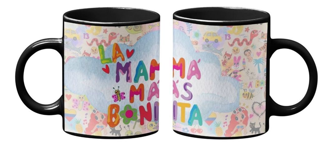 Taza Magica Feliz Dia De Mamá, La Mamá Mas Bonita Bichota-2