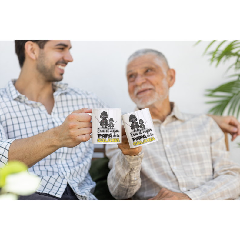 Taza Tazon Eres El Mejor Papá De La Galaxia Star Wars Regalo-2