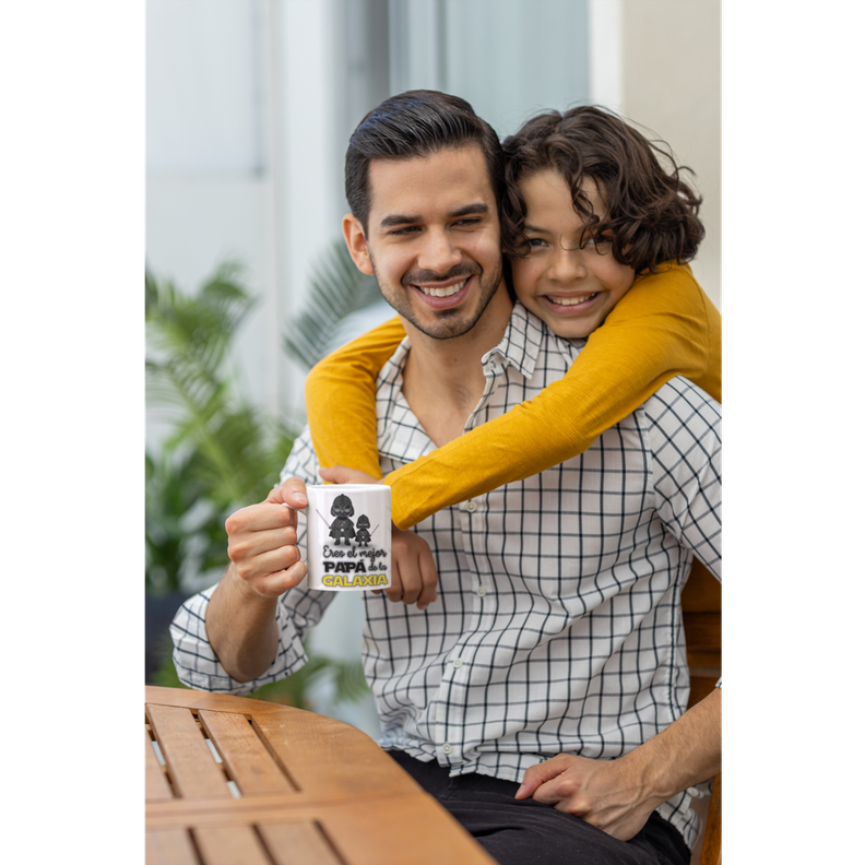 Taza Tazon Eres El Mejor Papá De La Galaxia Star Wars Regalo-3