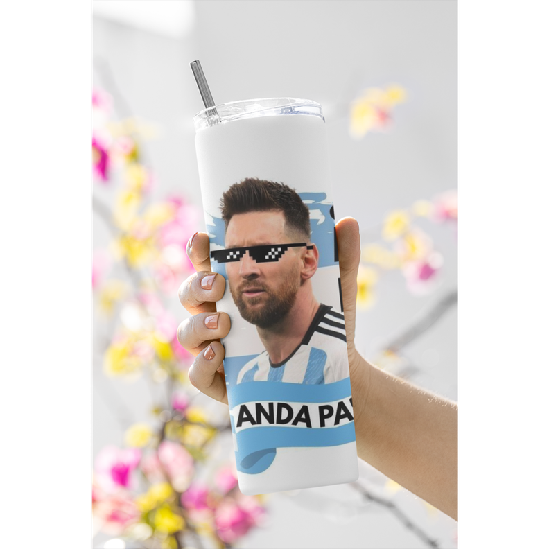 Termo Botella Terminca Que Mira Bobo Messi Argentina-3