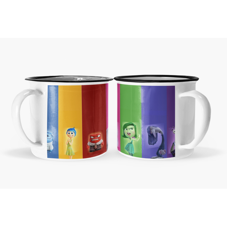 Taza Enlozada Lechera Intensamente 2 DIbujo Animado Pelicula-0