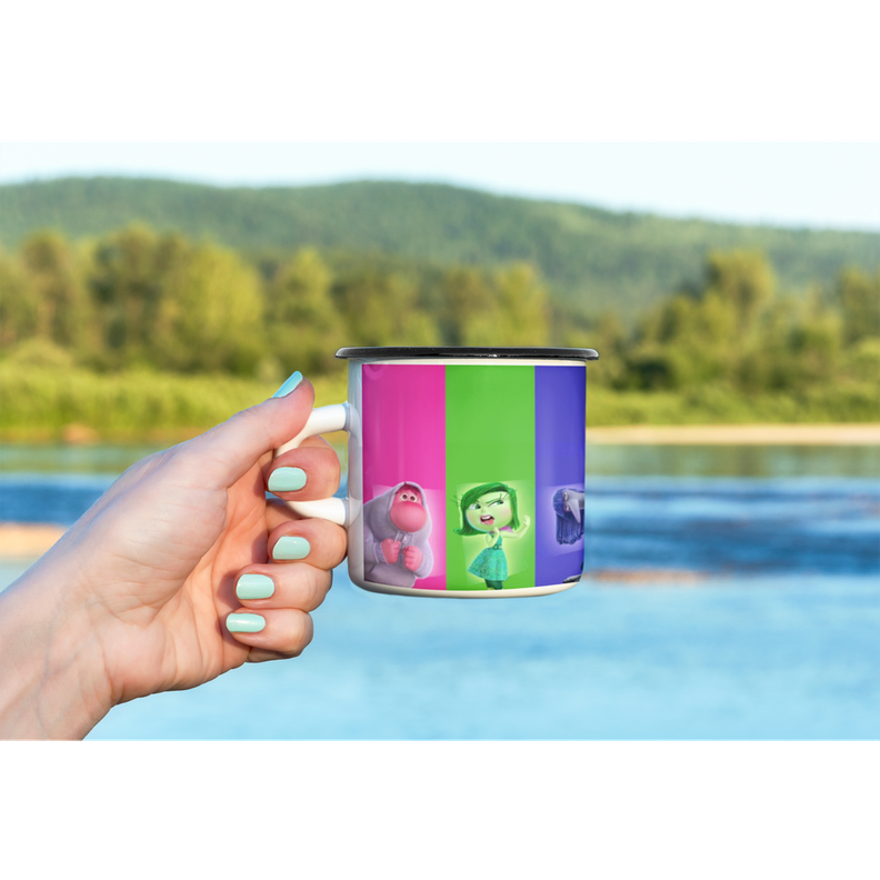 Taza Enlozada Lechera Intensamente 2 DIbujo Animado Pelicula-1