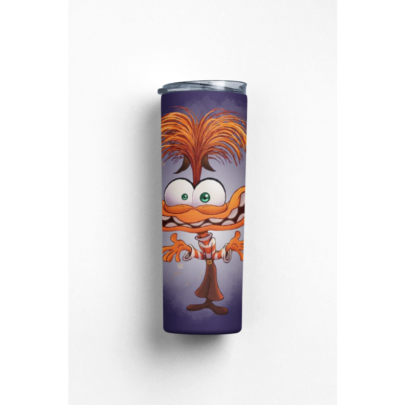 Termo Botella Térmica Inside Out 2 Ansiedad Pelicula-1