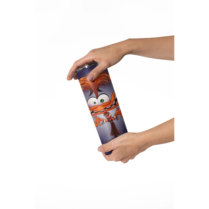 Termo Botella Térmica Inside Out 2 Ansiedad Pelicula-5