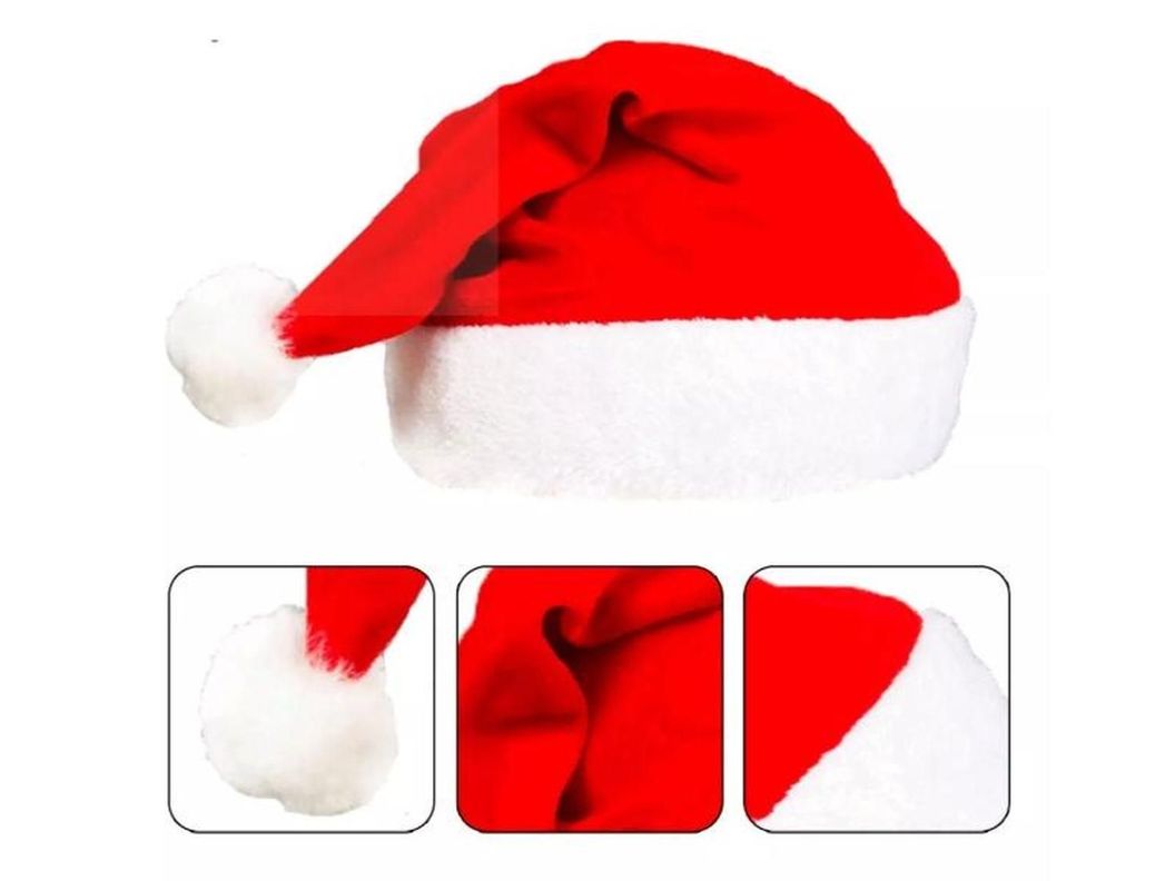 Gorro Viejo Pascuero Santa Claus Noel Cotillón Navidad-0