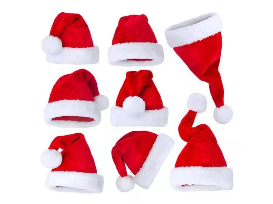 Gorro Viejo Pascuero Santa Claus Noel Cotillón Navidad-3